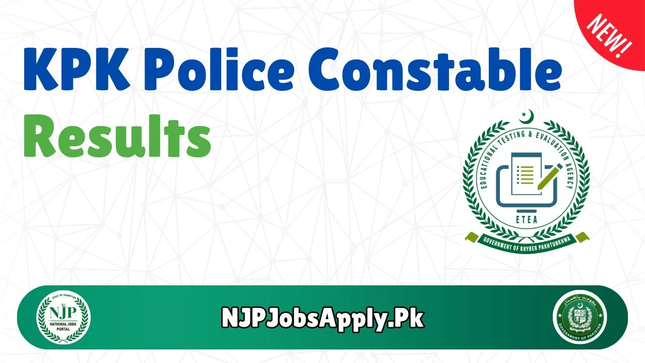 The Khyber Pakhtunkhwa (KPK) Police Constable ETEA Result 2024 is now available on the internet. The candidates who have applied for KPK Police Constable Jobs 2024 can check result of their applications on the official website of Educational Testing & Evaluation Agency (ETEA). These include answer key, merit list and interview date.